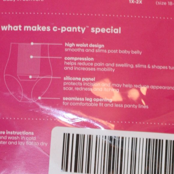 Up Spring C-Panty Post C-Section-Care Size S/M 2-8 - Picture 8 of 14